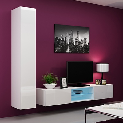 Balta mat (korpus)/balta blizgi (priekis) 21 Balta mat (korpus)/balta blizgi (priekis) 21