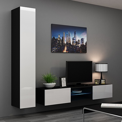 Juoda mat (korpus)/balta blizgi (priekis) 21 Juoda mat (korpus)/balta blizgi (priekis) 21