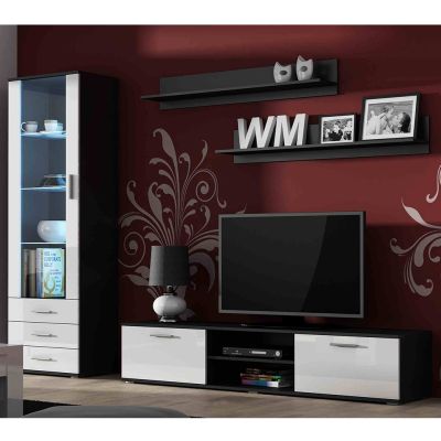 Priekis baltas blizgus/korpusas juodas matinis Priekis baltas blizgus/korpusas juodas matinis