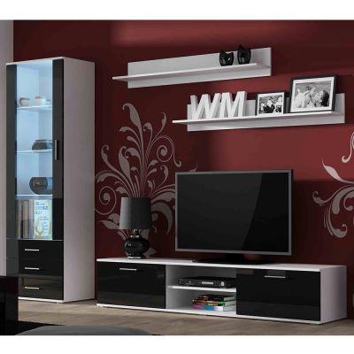 Priekis juodas blizgus/korpusas baltas matinis Priekis juodas blizgus/korpusas baltas matinis