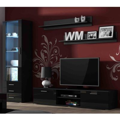 Priekis juodas blizgus/korpusas juodas matinis Priekis juodas blizgus/korpusas juodas matinis