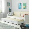 DAWID łóżko 2-poziomowe 190 x 80 BSM biały
