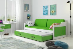 DAWID łóżko 2-poziomowe 190 x 80 BSM zielony