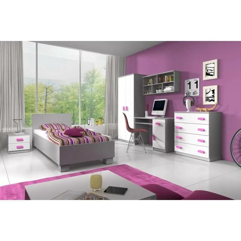 BA-ID100371-2 Vaikų kambario komplektas Smyk II moderniam ir jaukiam interjerui