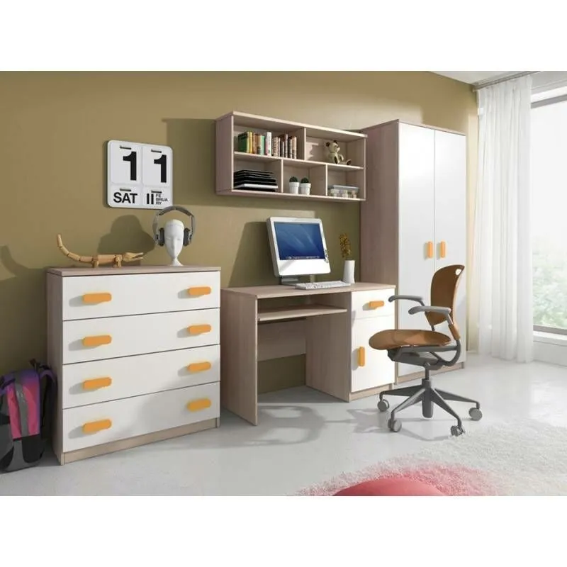 BA-ID100412-2 Vaikų kambario komplektas Smyk III moderniam jaukiam interjerui