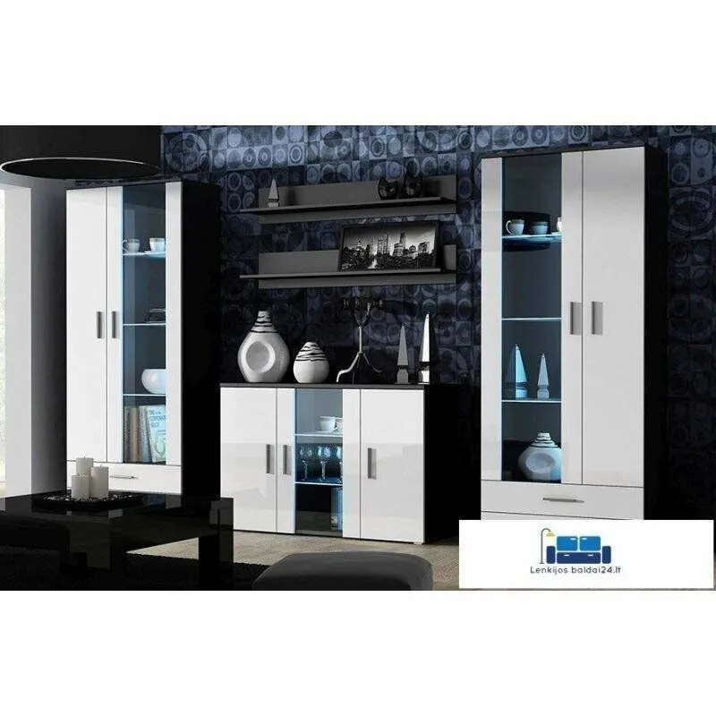 BA-ME100368-2 Moderni komoda Soho su talpiais stalčiais svetainei