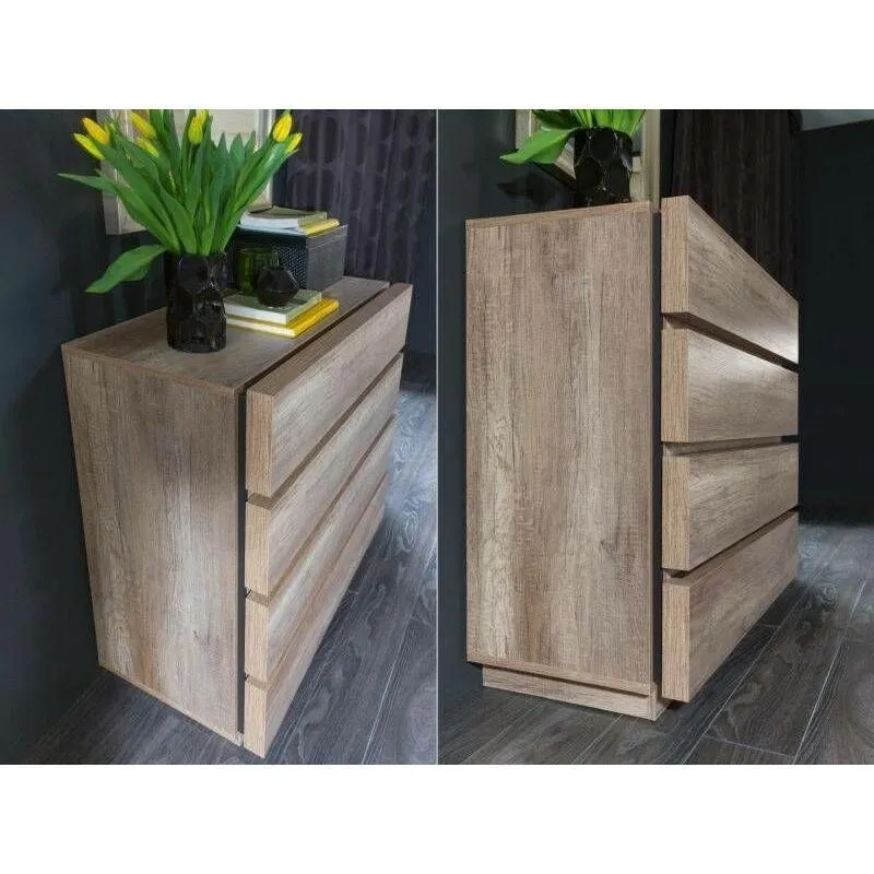 BA-RW100059-4 Anticca komoda iš kolekcijos su elegantišku dizainu