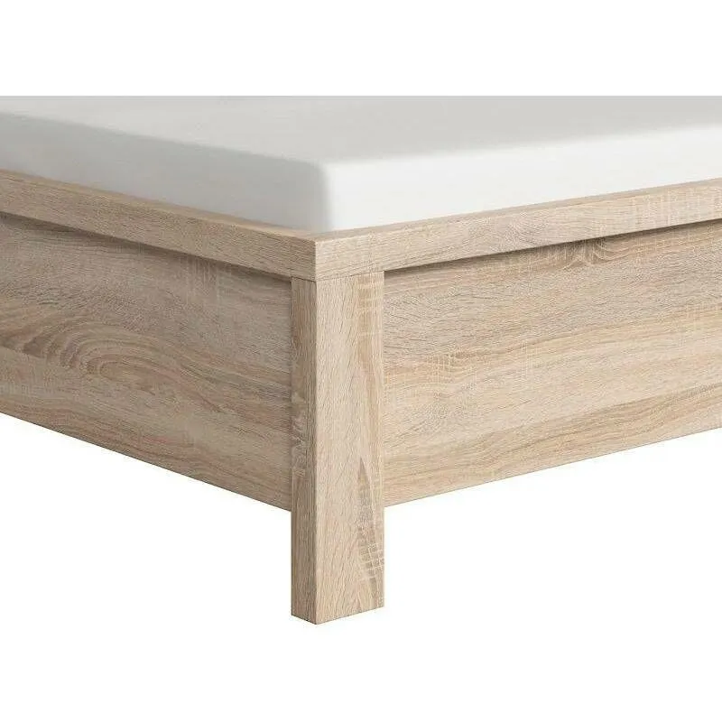 BA-RW100342-4 Moderni Kaspian lova 140x200 cm su patogiu galvūgaliu