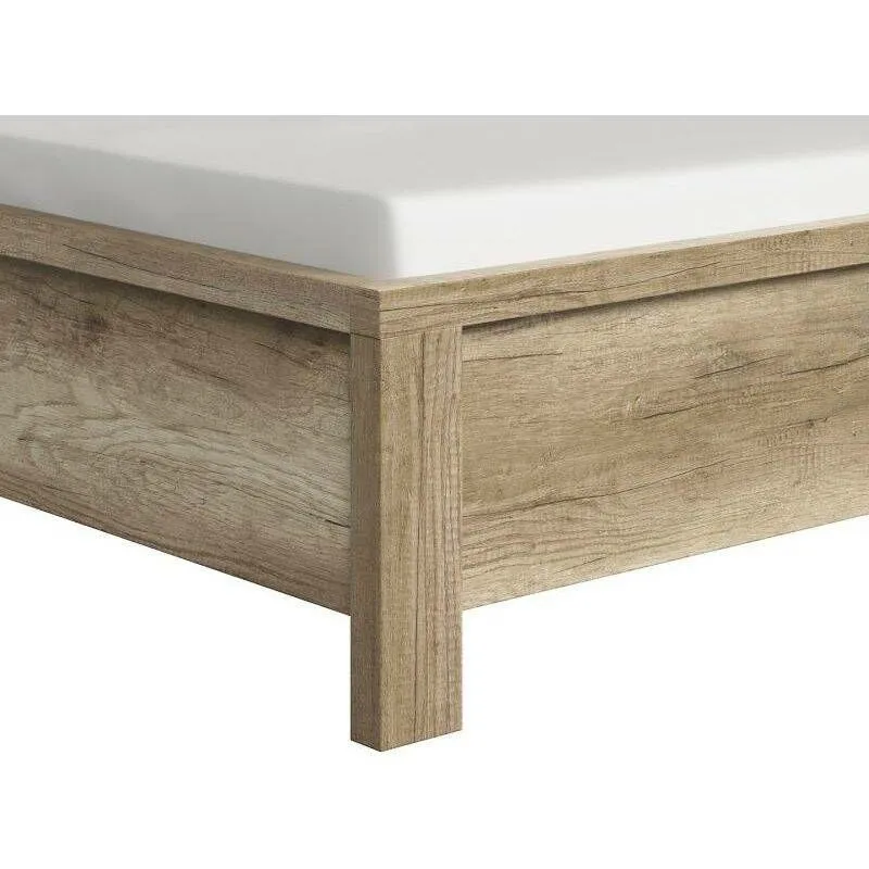 BA-RW100342-8 Moderni Kaspian lova 140x200 cm su galvūgaliu