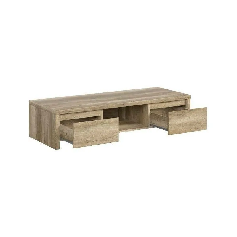 BA-RW100347-4 Modernus TV staliukas Kaspian su talpiomis spintelėmis