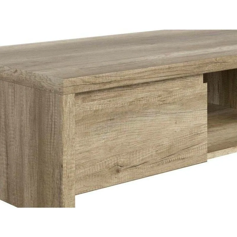 BA-RW100347-6 Modernus TV staliukas Kaspian su lentynomis svetainei