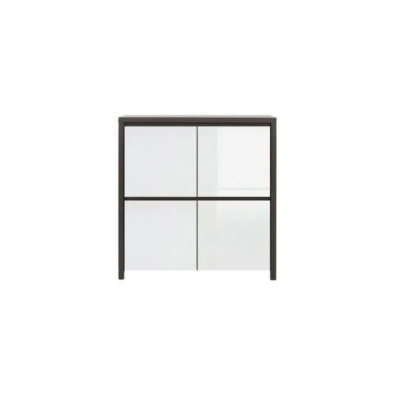 BA-RW100356-8 Moderni komoda Kaspian su stalčiais ir durelėmis