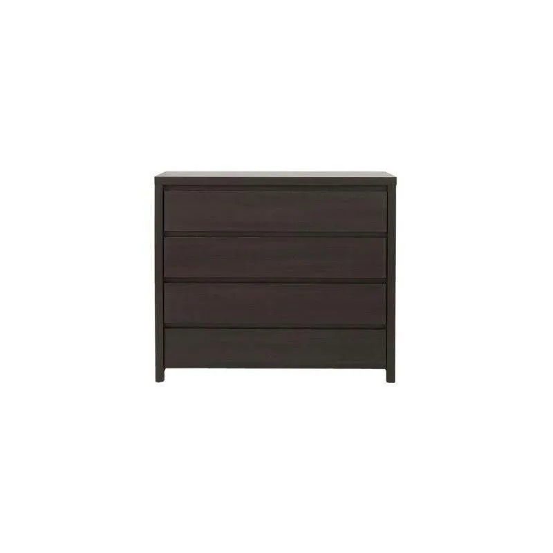 BA-RW100357-10 Komoda Kaspian moderni balta komoda svetainei su stalčiais