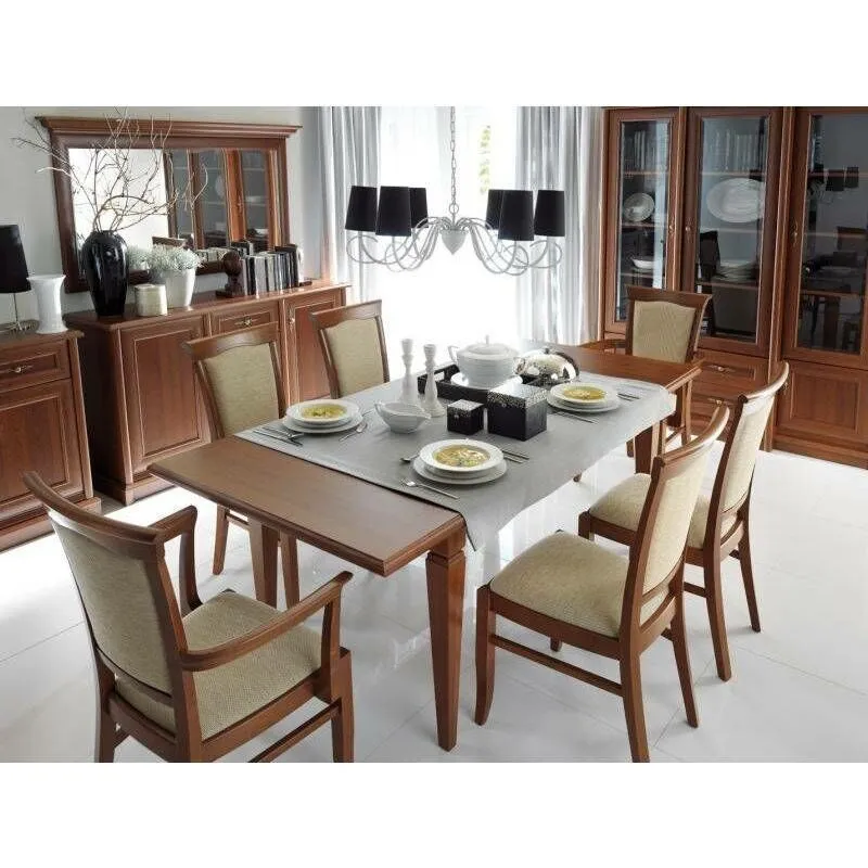 BA-RW100510-3 Moderni balta vitrina Kent su stiklinėmis durelėmis