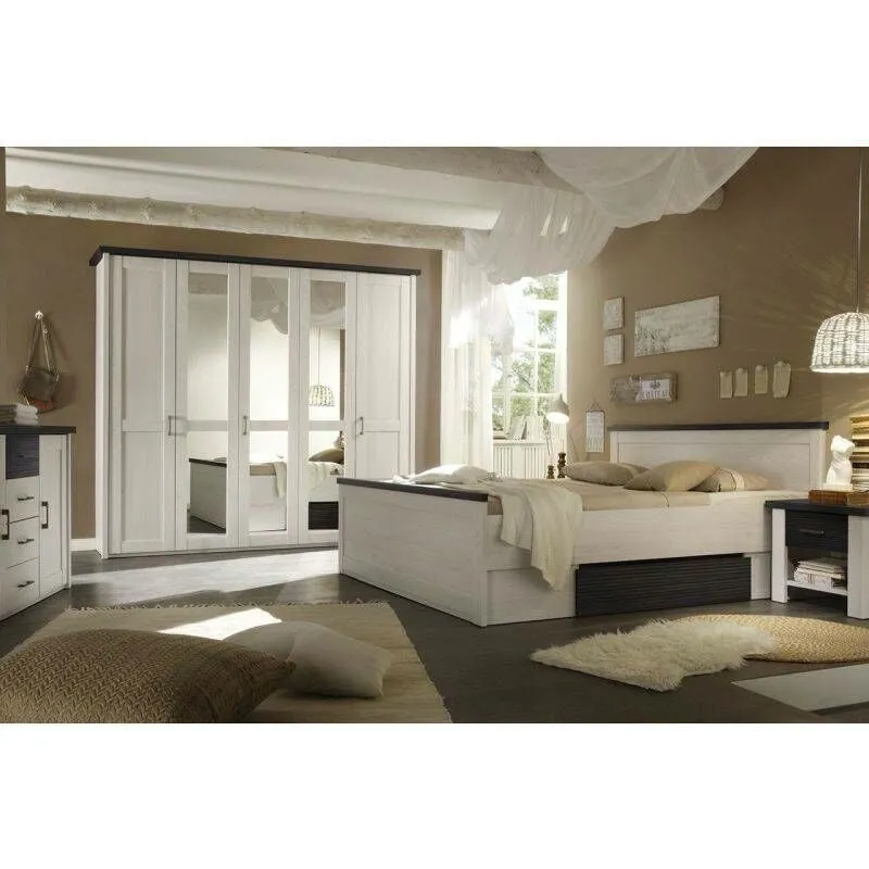 BA-RW101367-3 Modernus miegamojo komplektas Luca 180 su elegantišku dizainu
