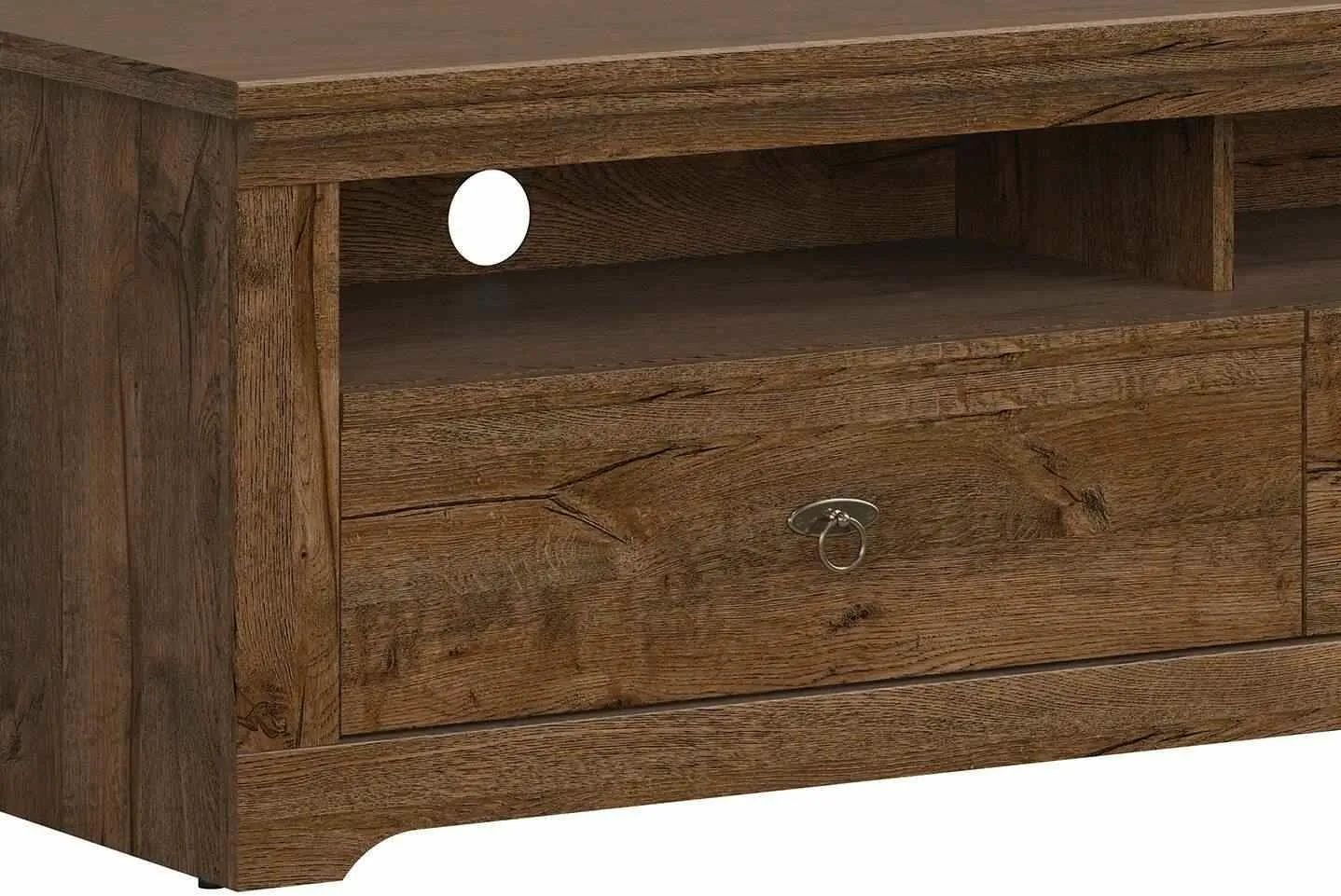 BA-RW105644-4 Moderni TV spintelė RW105644 su lentynomis ir stalčiais