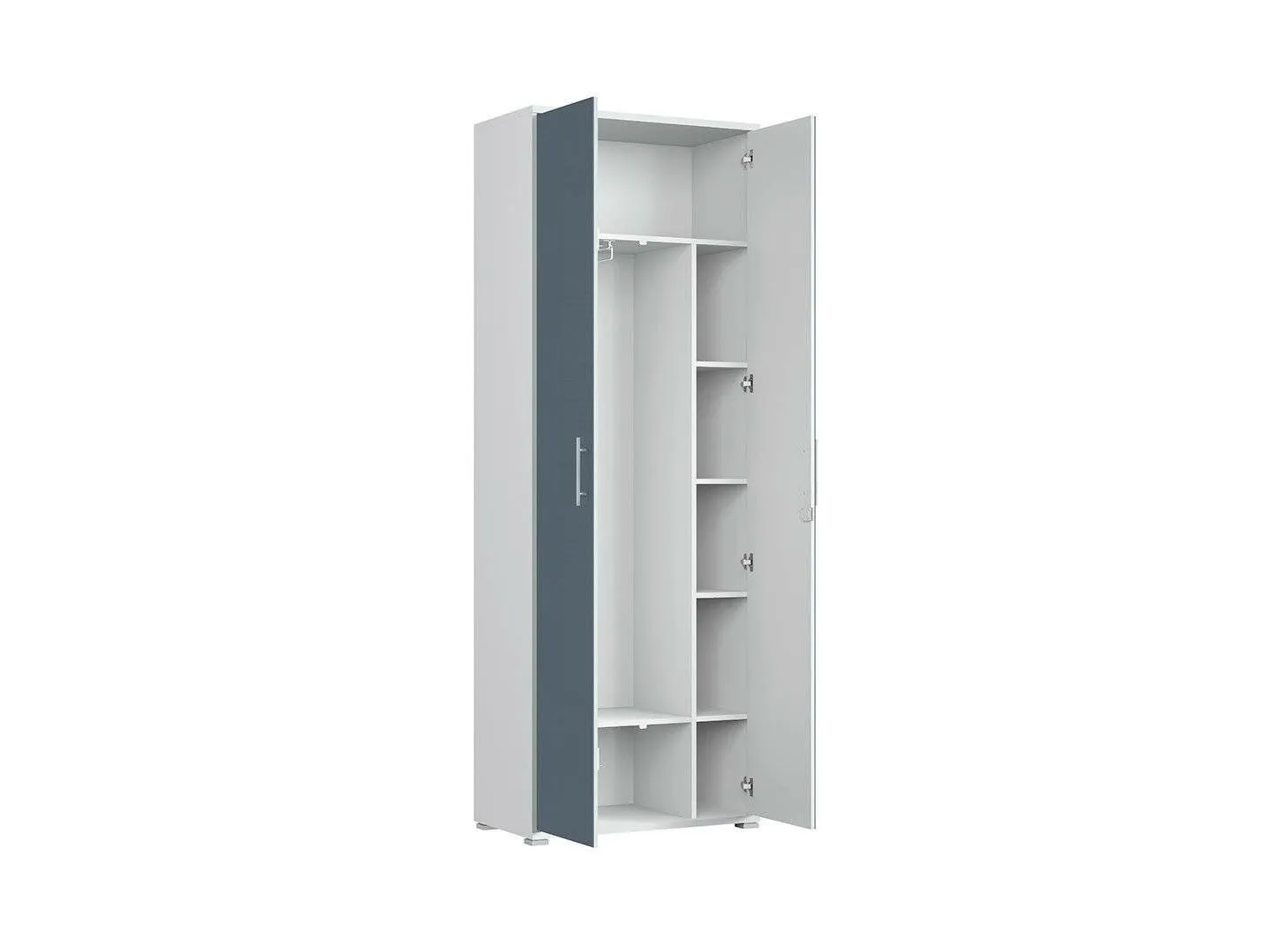 BA-RW105743-3 Moderni drabužių spinta RW105743 su erdviomis durelėmis