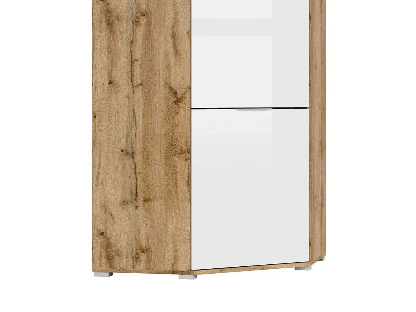BA-RW105751-4 Kampinė drabužių spinta RW105751 su moderniu dizainu
