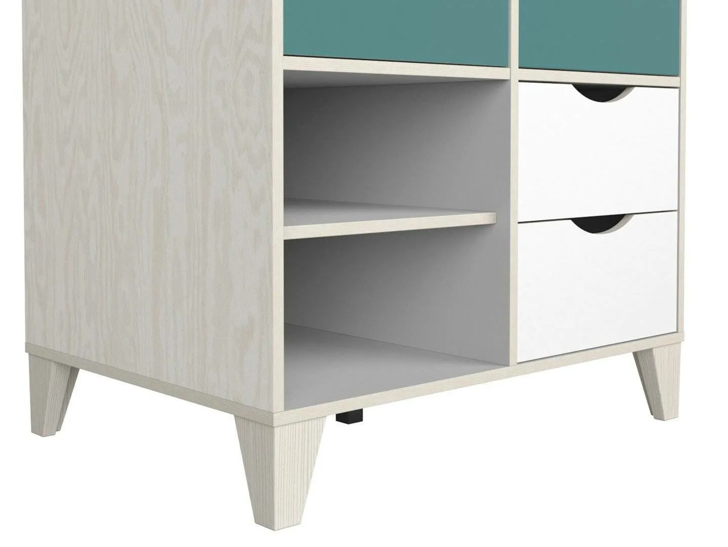 BA-RW105763-32 Stanford drabužių spinta moderniam miegamojo interjerui