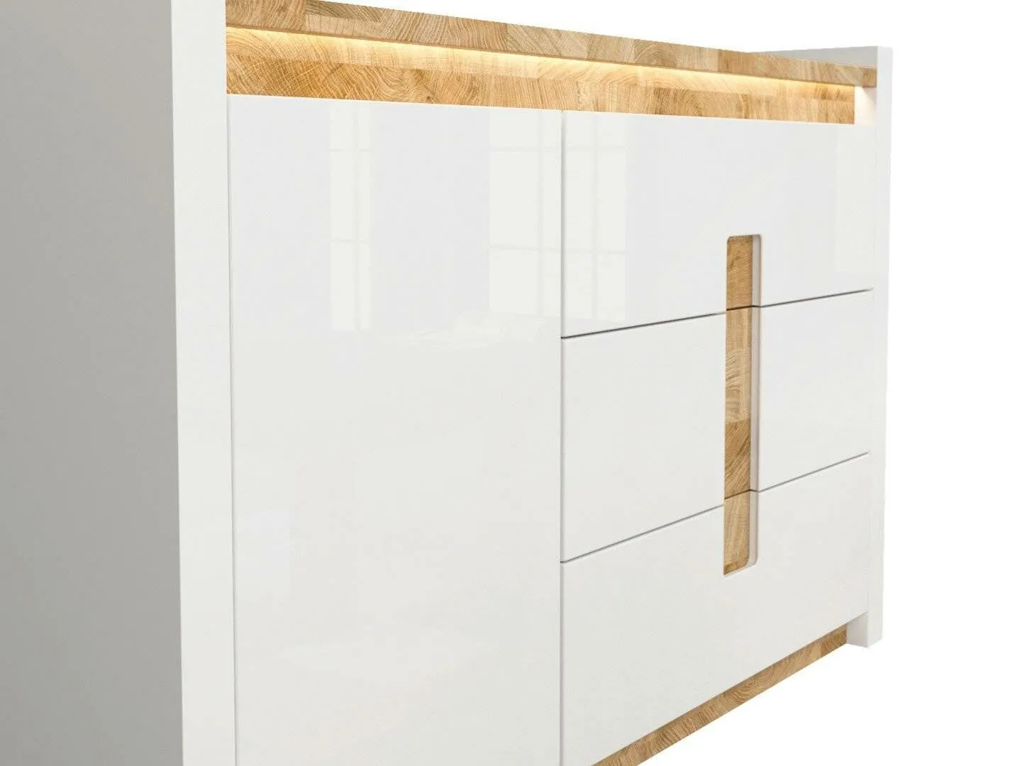 BA-RW106078-4 Moderni komoda RW106078 su elegantišku dizainu svetainei