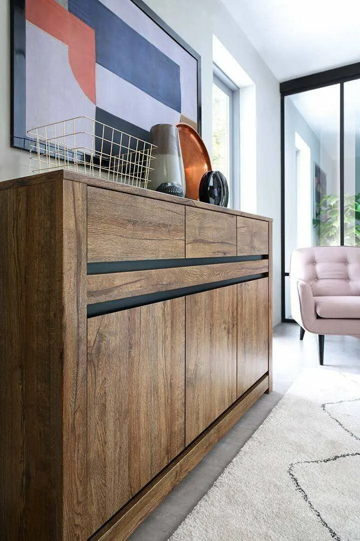 BA-RW106117-6 Moderni komoda RW106117 su elegantišku dizainu svetainei
