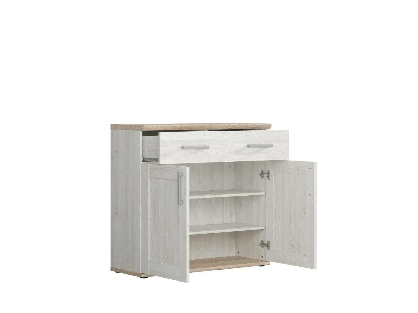 BA-RW106153-3 Moderni komoda RW106153 su stalčiais ir elegantišku dizainu