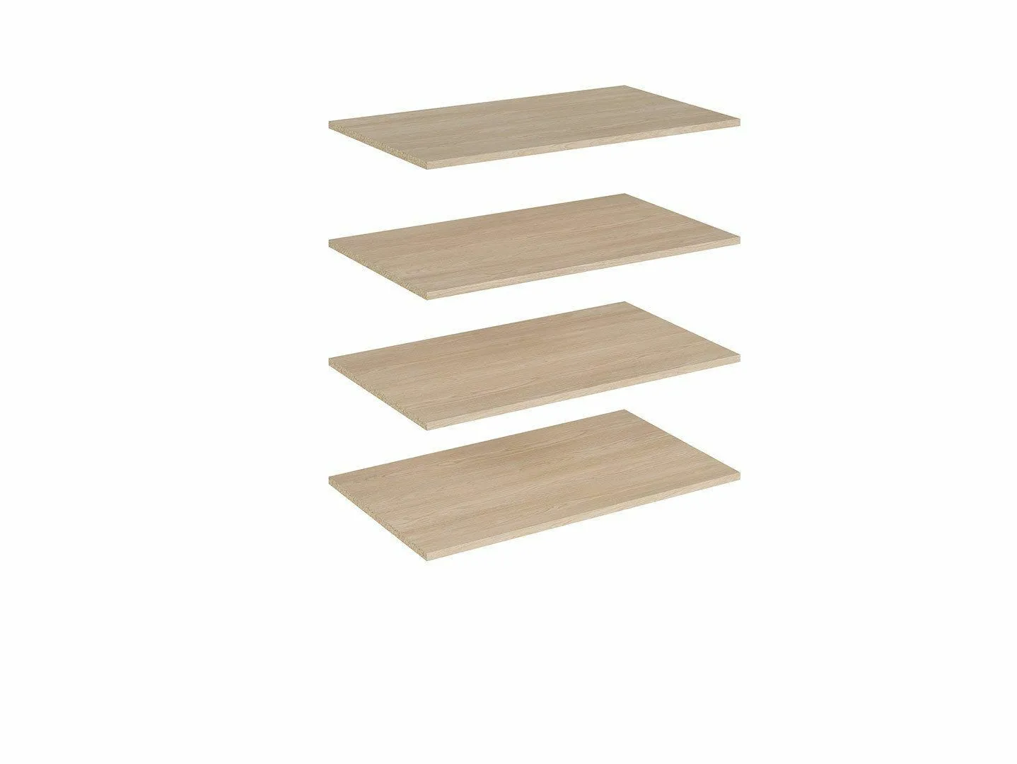 BA-RW106829-2 Lentynos spintai RW106829 baltos modernios sandėliavimo lentynos