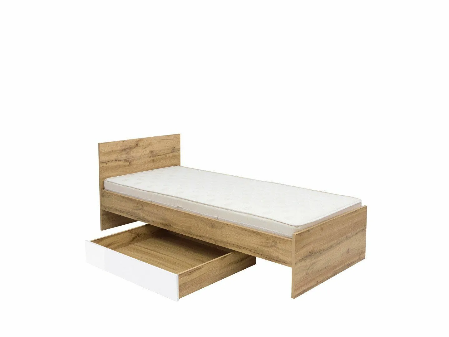 BA-RW107145-2 Patalynės dėžė RW107145 prie modernaus miegamojo interjero