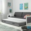 DAWID łóżko 2-poziomowe 200 x 90 BSM grafit