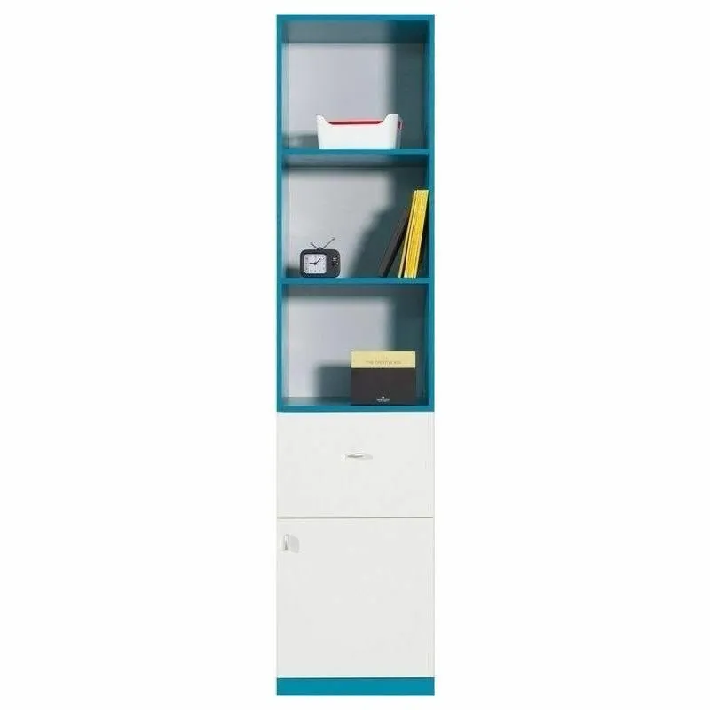 BA-GS101209-3 Moderni lentyna Mobi MO5 su atviromis lentynomis interjerui