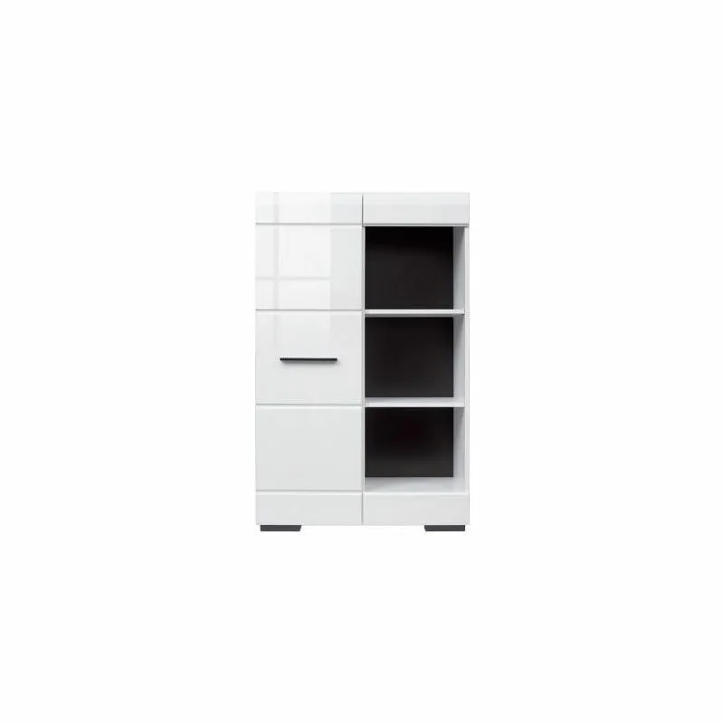 BA-RW100810-2 Moderni lentyna Fever su juodu metaliniu rėmu