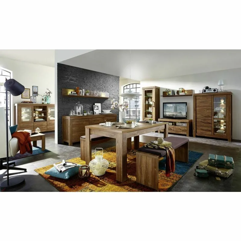 BA-RW103582-4 Pakabinama lentyna Gent moderniam svetainei ar miegamajam