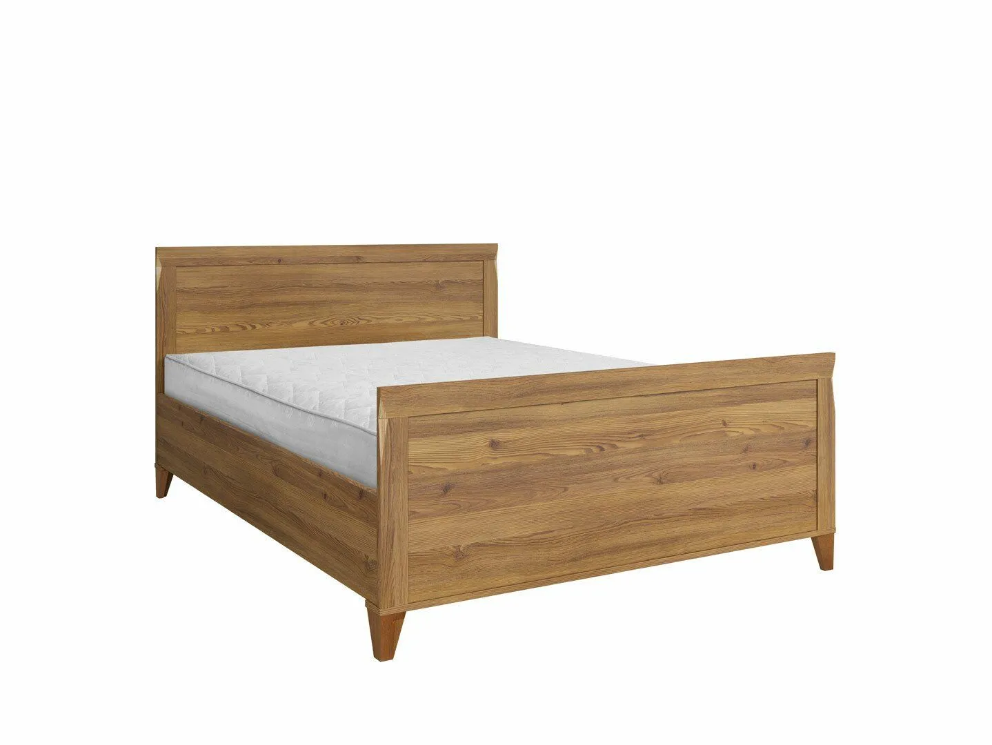 BA-RW105032-2 Moderni 140 cm lova su elegantišku minkštu galvūgaliu