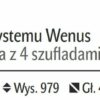 Komoda Wenus WN-K2