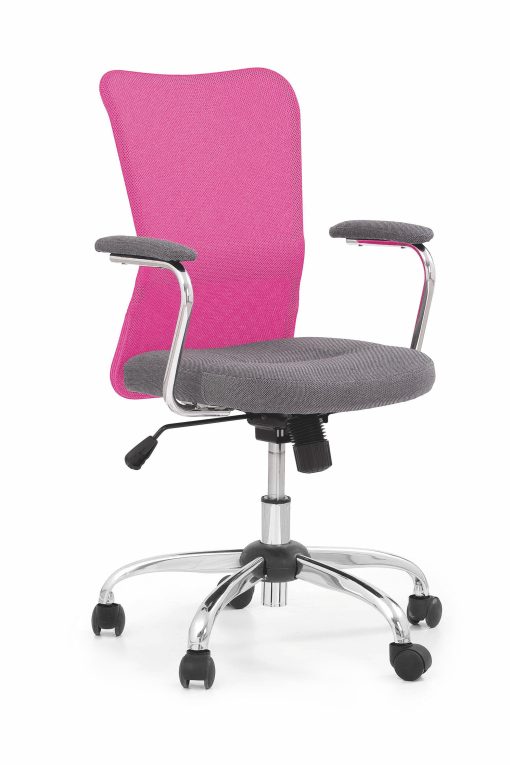 Kėdė ANDY chair spalva: grey/pink