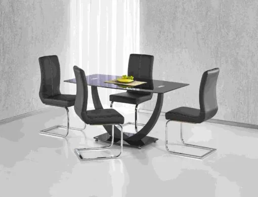 ANTON table spalva: black
