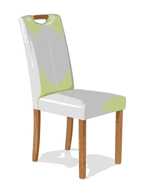 CARO chair, spalva: beech / cream