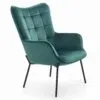 CASTEL l. chair dark green