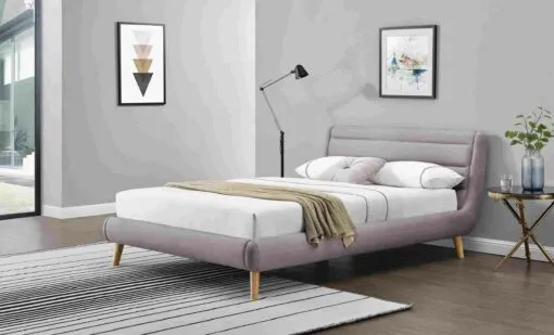 ELANDA 140 bed, spalva: light grey