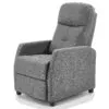 FELIPE recliner, spalva: dark grey