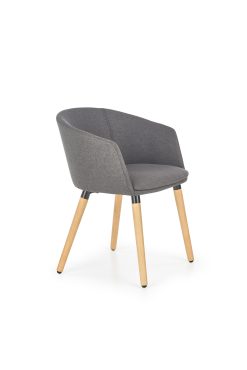 K266 chair, spalva: dark grey