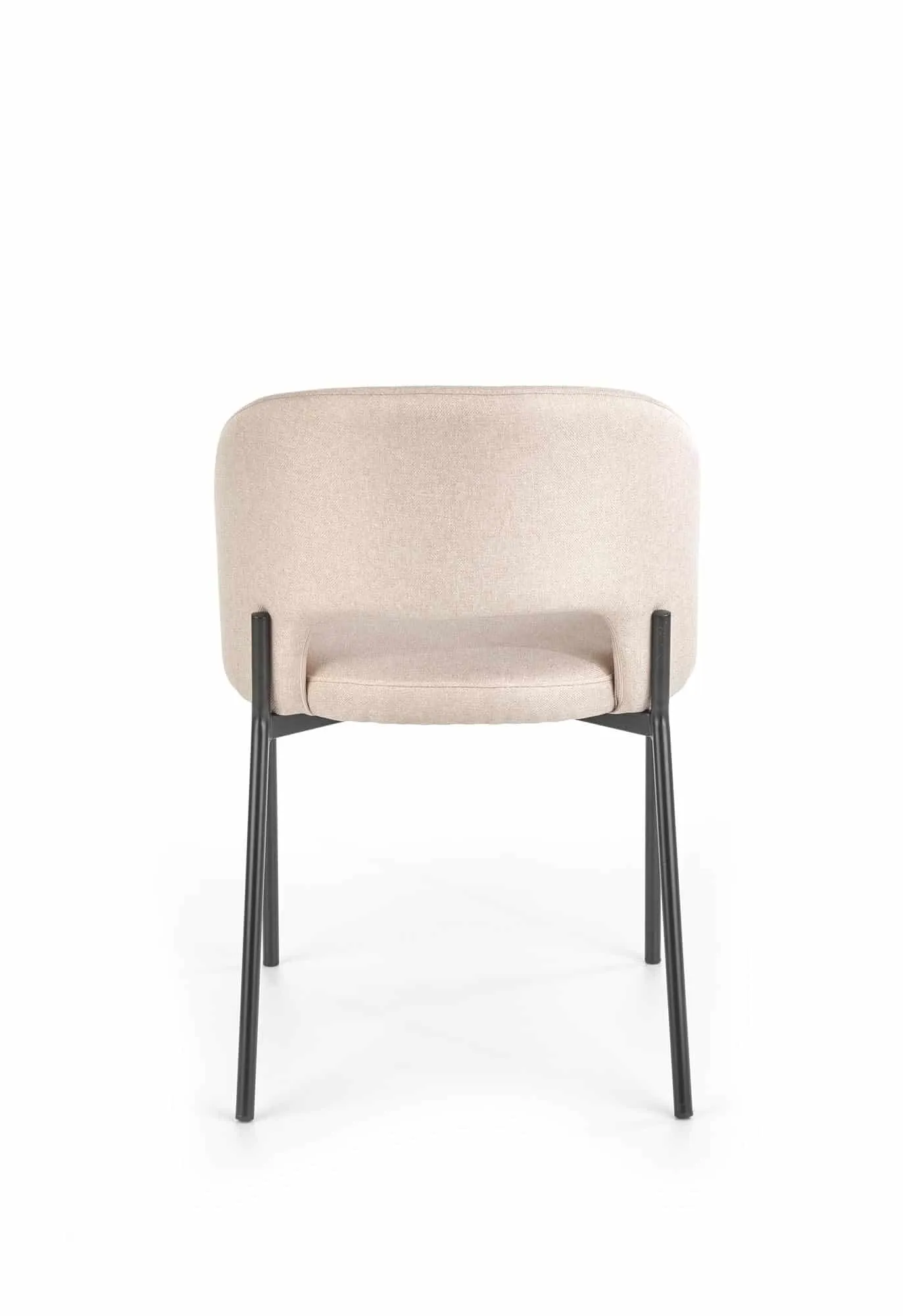 ZO-ZF100782-2 Beige K373 kėdė moderniame interjere su minkštu audiniu