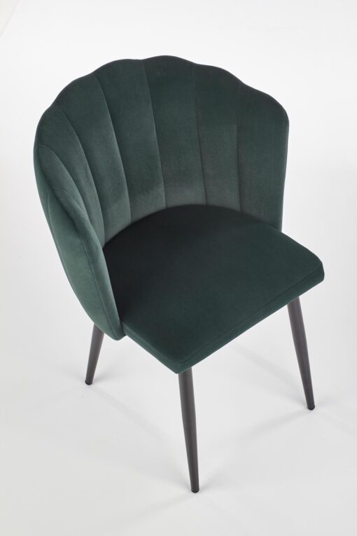 K386 chair, spalva: dark green