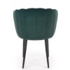 K386 chair, spalva: dark green