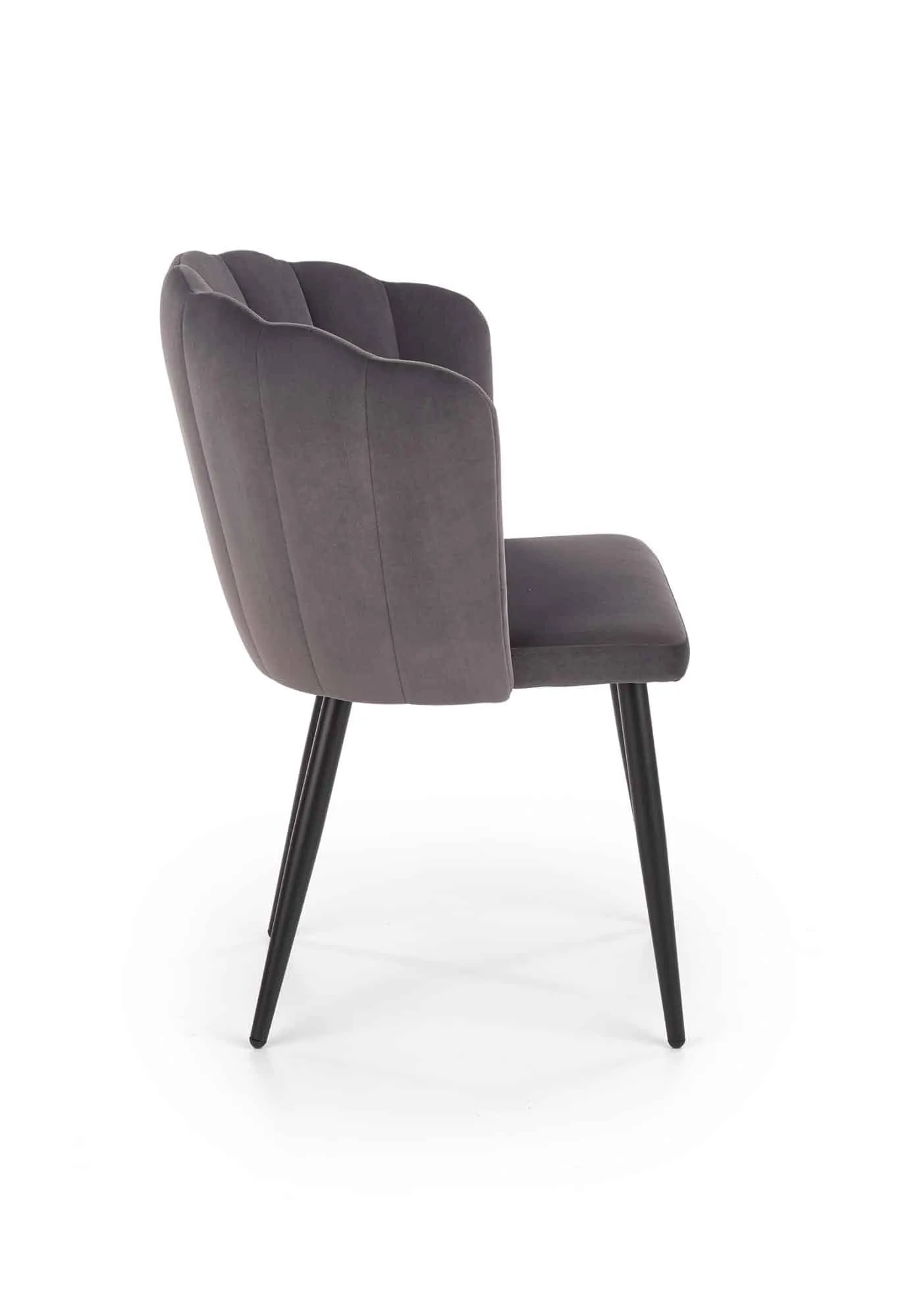 ZO-ZF100807-3 Pilka K386 kėdė su moderniu elegantišku dizainu