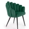 K410 chair, spalva: dark green