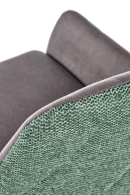K439 chair spalva: dark grey / green