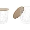 MARIFFA c. table, spalva: natural / white