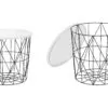 MARIFFA c. table, spalva: white / black