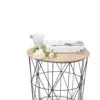 MARIFFA c. table, spalva: natural / black